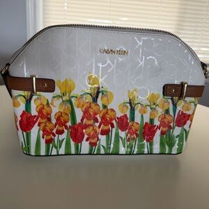 Calvin Klein White Floral Women's Bag